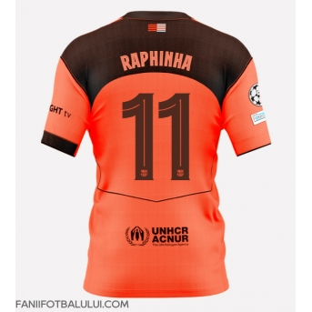 Barcelona Raphinha Belloli #11 Tricou Fotbal Replică 2025-26 Barbati Treilea